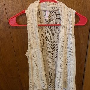 Lacey vest